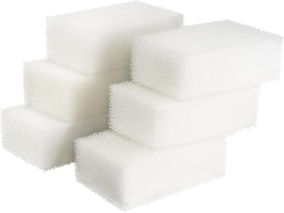 AQUANEAT 6-Pack Replacement Filter Sponge Pads, Aquarium Foam Insert Compatible with AquaClear 70, Fish Tank Filter Media