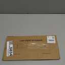 Veharvim Sun Visor Extender for Car with 2 Side Sunshade, Polarized UV400 Visor Extender Attachment for Car Visor with PC Lens,Anti-Glare for Safe Driving (2 Side Panel) (Red Zipper, Driver Side)