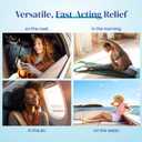 Nausea Relief Inhaler - Take Control of Motion Sickness, Morning Sickness, Medication, Stress - Fast, Natural, Drug-Free, Non-Drowsy & Portable Travel Essential - Pack of 2 Inhalers