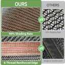 Shade Cloth for Garden, 20 x 30 FT 90% Mesh Tarp with Grommets Shade Cloth for Greenhouse,Patio,Vegetables,Plants Cover and Chicken Coops, Mocha Shade Net for Outdoor Garden