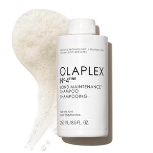 Olaplex N. 4 FINE Bond Maintenance Shampoo: Volumize & Strengthen | Gently Cleanse & Non Stripping | For Coily, Curly, Straight, and Wavy