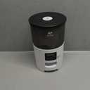 IMIPAW Automatic Cat Feeders, 3L Timed Cat Dry Food Dispenser with Desiccant Bags, Dual Power Supply, Programmable Portion Size, 6 Meals, 20 Portions Per Day, Auto Pet Feeder for Cats and Small Dogs (White)