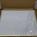 13x17 Aluminum Metal Picture Frame,Tempered Glass Gold Photo Frame 13x17 for Family Photo,Posters,Art,Document to Wall Mount Horizontally or Vertically