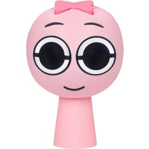 3D Printed Toys Gaming Action Figures, Desk Figurines Toys Christmas Birthday Gifts and Office Desktop Decoration Collectible Toy(Pink)