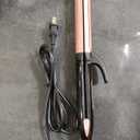 Hair Straighteners and Curlers 2 in 1, Curling Wand 30mm Hair Curler Large Barrel 120°C-210°C Adjustable Auto-Off, Curling Iron Multi Styler for Curl/Wave/Straighten Hair