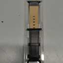 Leather Band Compatible with Apple Watch Bands 38mm 40mm 41mm 42mm Series 10, Elegant Top Grain Genuine Leather Bands Replacement Strap for Apple iWatch Series 10 9 8 7 6 5 4 3 2 1 SE2 SE Women (Graphite Black)