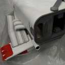 Dual Mop and Bucket Set, Flat Mop and Bucket System with Separate Dirty and Clean Water, 3-Compartment Wall Cleaner Mop, Flat Mops for Floor Cleaning with 6 Microfiber Pads