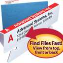Smead Viewables Labeling System, Refill Pack, Hanging Folder Labels, Ink-Jet and Laser Printers (64905)