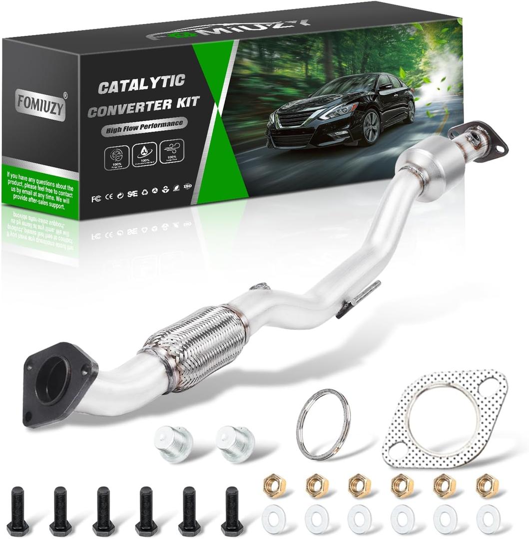 Rear Catalytic Converter Kit Direct-Fit Nissan Altima 2007 2008 2009 2010 2011 2012 2013 2014 2015 2016 2017 2018 2.5L(EPA Compliant)