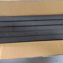 Pushglossy 35 Pcs 9 in Metal Roof Panels Foam Closure Strip 3 ft, Exterior