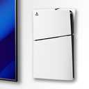 ALIENERGY PS5 Wall Mount for PlayStation 5 Console - Sleek Hidden Design for Mounting Near or Behind TV, 2 Controller & Headset Holders Included (PS5 Slim)