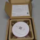 Kidde Smoke Detector, AA Battery Operated, Compact Size, LED Status Light, 85 dB Alarm, 4-inches (1 Pack)