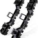 71193-T2A-A01 Left and Right Front Bumper Cover Support Bracket Driver and Passenger Side Compatible with Honda Accord sedan 2013-2017 71198-T2A-A01