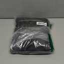 Vomgomfom 65L/85L/115L Foldable Travel Duffle Bag, Lightweight Checked Luggage with Shoe Compartment, Water-Resistant Weekender Overnight Bag for Men & Women (Black)