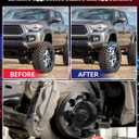 6x5.5 Hubcentric Wheel Spacers 2 inch for 1995-2023 Tacoma 1989-2024 4Runner, 6x139.7mm Wheel Spacer with 12x1.5 Studs 106mm Bore for Tundra FJ Cruiser Fortuner Sequoia GX460 GX470