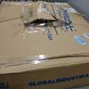 Global Industrial Deluxe Wall Mount Fan, 30" Diameter, Fixed and Oscillating Head, 3 Speed, 10,000 CFM at 1100 RPM, 1/2 HP, Tilting Head, For Indoor Use Only