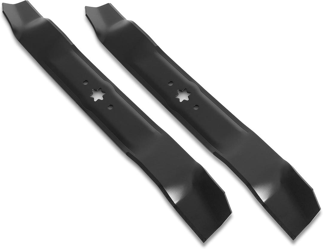 742-0616A Mower Blades for Cub-Cadet 42 Inch Mower, 942-04308 Mulching Blades for Craftsman/Troy Bilt/MTD 42" Riding Lawn Mower, Replace for 742-04308, 942-0616, 942-0616-X, 942-04126-X (21-3/16in 742-0616A Blades)