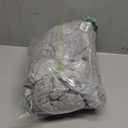 Exclusivo Mezcla Fleece Throw Blanket for Couch, 50x70 Inches Soft Cozy Jacquard Flannel Blankets, Lightweight Fuzzy Plush Warm Throws for Winter, Light Grey