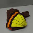 Okbebe Toddler Turkey Dress Up Baby Boy Girl Thanksgiving Turkey Hooded Outfit (6M, Brown)