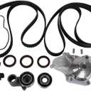 Timing Belt & Water Pump Kit, Timing Belt Kit with Water Pump- Compatible with Acura & Saturn Vehicles - Honda Accord/for Odyssey/for Pilot/for Ridgeline V6 for Acura MDX/RL/TL V6