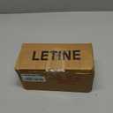 LETINE 12pcs White Vertical Stripe Glass Candlestick Holders - Chic Taper Candle Sticks Holder Set for Elegant Dining & Home Decor - Ideal for Wedding Centerpieces, Parties, and Celebrations