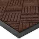 100pointONE Front Door Mat, Heavy Duty Indoor Outdoor Doormat, 72" x 24" Low Profile Outdoor Mats for Home Entrance, Stain and Fade Resistant Welcome Mat Ideal for High Traffic Area, Diamond Brown