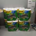 Bounty Paper Towels Quick Size, White, 16 Family Rolls = 40 Regular Rolls