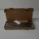 Heavy Duty Curtain Rods for Windows 66 to 120 Inch, 1 Inch Bronze Curtain Rods for Outdoor, Farmhouse, Bedroom, Kitchen, Living Room, Adjustable Easy Install Drapery Rod (A2,Bronze,30"-120")