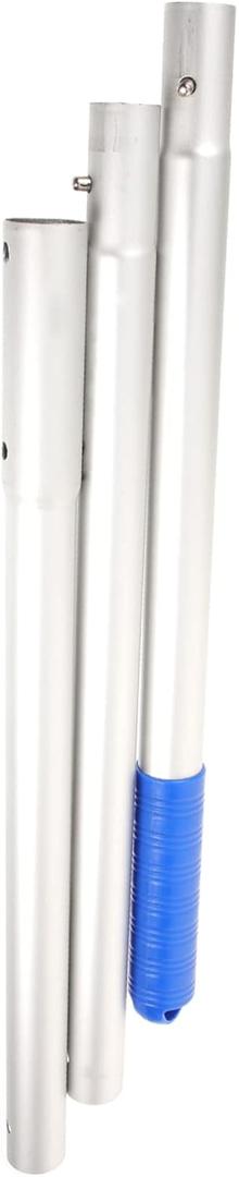 Mipcase Swimming Pool Skimmer Net Pole Fishing Net Pole Connecting Rod Easy Assembly for Pool Maintenance