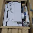 Sewing Machine for Beginners, Electric Mini Portable, 14 Built-in Stitches with Reverse Sewing, 2 Speeds Double Thread with Foot Pedal, Storage Bag, Cotton Fabric and Threads- Extension Table