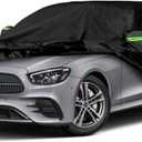Waterproof Car Covers Replace for 2006-2025 Mercedes Benz E-Class Sedan E200 E250 E300 E350 E450, 6 Layers All Weather Car Cover with Zipper Door for Snow Rain Dust Hail Protection (E-Class)