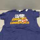 Football Snacks & Commericals Kickoff | Mens & Womens Gift T-Shirt L