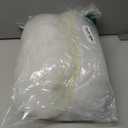 White Afro Wig - Soft 70s Kinky Curly Hair With Bangs, Natural Looking Short Afro, Perfect for Daily & Party Use (Platinum Blonde)