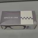 Reading Glasses Blue Light Blocking, Computer Glasses for Women Men, Fashion Square Eyeglasses 5 Pairs +2.0