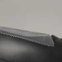 Amazon Basics Oscillating Ceramic Space Heater, Portable Fast Heating Indoor Solution, With Overheat and Tip-Over Protection, Thermostat, 1500W, 7.52"D x 6.34"W x 9.45"H, Black