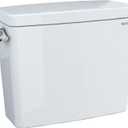 TOTO Drake 1.6 GPF Toilet Tank with WASHLET+ Auto Flush Compatibility, Cotton White - ST776SA#01