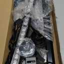 Xprite LED Emergency Traffic Advisor Dual Strobe Light Bar, w/Control Box Front Rear Windshield Visor Deck Safety Hazard Warning Flashing Lightbars, for Construction Vehicles Semi Trucks Car - Green