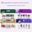 COLORROOM 2026 Upgraded Android 15 Tablet, 10inch Kids Tablet, Octa-core CPU, 10GB+64GB+1TB Expand Tablets for Kids with Kids Space, Parental Control, 6000mAh Big Battery,Touchscreen Tableta (Purple), 10.1 inches Google Tablet