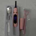 Heated Eyelash Curlers - Eye Lash Curler Heat - Mini Electric Eyelash Curler with LED Display 3 Temp Settings USB Rechargeable Natural Curling 24H Long Lasting for Women Makeup Tools Gifts (Pink)