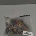 QJQ Women's 2 Piece Leopard Floral Striped Bikini Sets Halter Ring Triangle Swimsuit Sexy Side Tie String Bathing Suits 2026 (Brown), XS