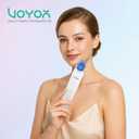 VOYOR Blackhead Remover Pore Vacuum - Electric Face Vacuum Pore Cleaner Acne White Heads Removal with 6 Suction Heads (BR410)