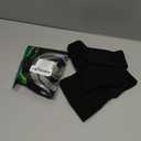 NURCOM® Medical Compression Arm Sleeve for Men Women, 2 Pack, No Silicone, Soft-in 20-30mmHg for Lymphedema, Lipedema, Pain Relief, Edema, Swelling, Post Surgery Recovery, Black 2XL