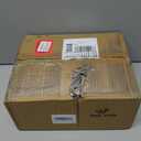 2oz Jars with Lids, HOA Kinh 40 Pack Clear Glass Jars with Lids Empty Cosmetic Containers Round Airtight Glass Jar with Black Lid for Storing Lotions Powders Ointments