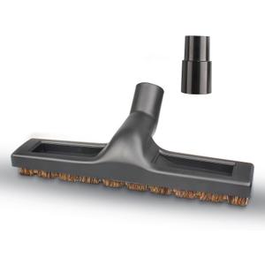 Upgraded Universal 1 1/4 inch(32mm) Vacuum attachments & brushes for Shark Vacuum brush - 360 Swivel 12 Wide Hardwood Brush & Adapter Vacuum Floor Brush with Horse Hair Attachments for Shark Vacuums