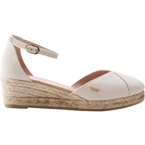 VISCATA Formiga Canvas Espadrille Sandal Wedges, Comfort and Style for Every Occasion, Size 6.5
