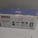 Ganiza Blender for Smoothies, 14Pcs Personal Blender for Shake and Smoothies for Kitchen with 3 Portable Cups (1x24oz & 2X17oz), Single Serve Smoothie Maker, Nutritious Recipe (Black Silver)