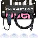 LED Light Sign for Car, LED Sign for Car Windshield, Vehicle Signboard Decal with Suction Cups, USB Switch Cable