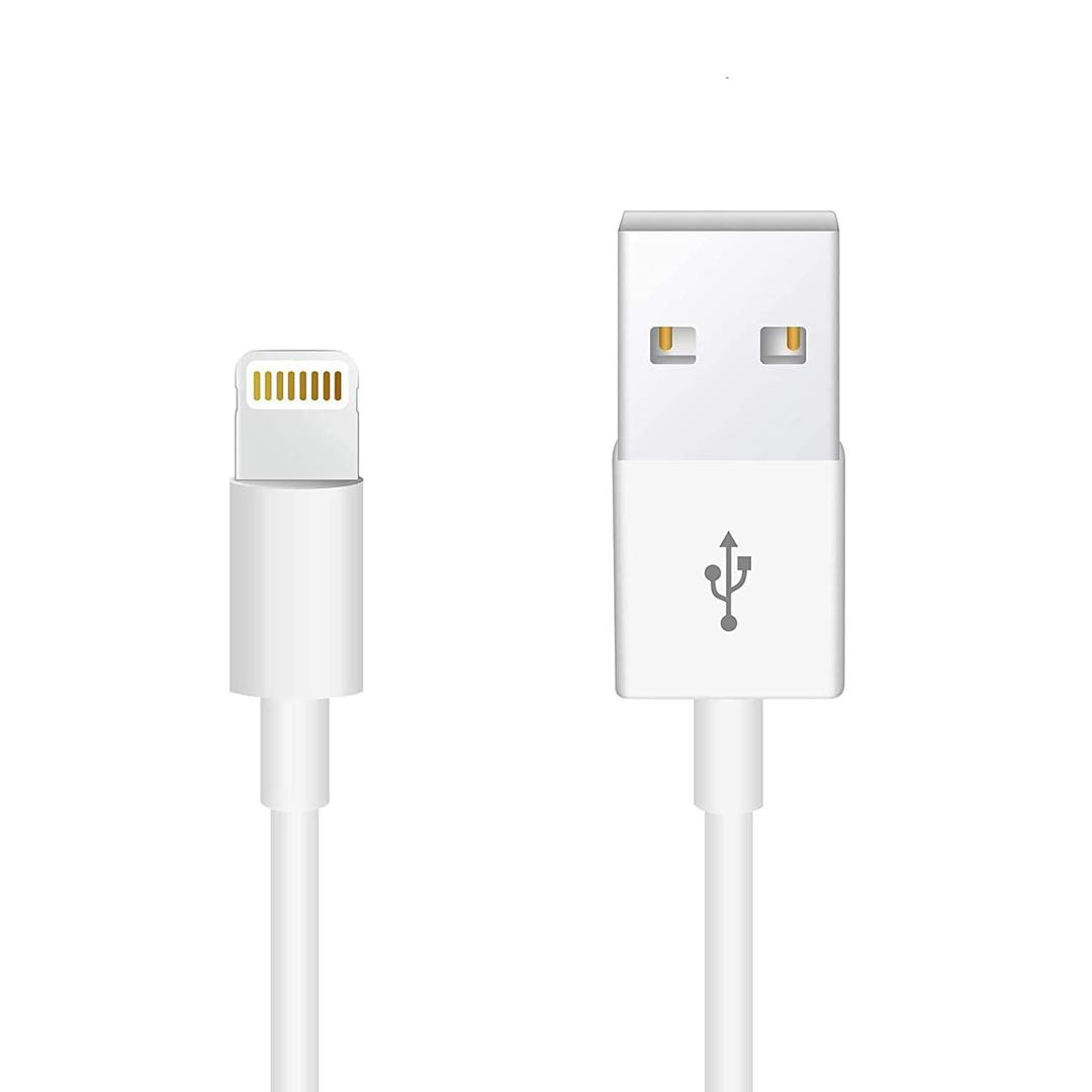 Lightning Cable (Boost Charge Lightning to USB Cable for iPhone, iPad, AirPods) MFi-Certified iPhone Charging Cable, 3ft/1m, White