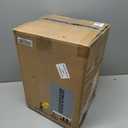 Amazon Basics Smudge Resistant Small Rectangular Step Pedal Trash Can with Soft-Close Lid, Removable Inner Bucket, Brushed Stainless Steel, 12 Liter/3.1 Gallon, Satin Nickel Finish