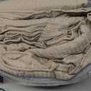 Masaca Oversized King Quilt 128"x120",Dark Khaki Waffle Weave Oversized King Bedspread 3 Pieces Soft Lightweight Farmhouse Extra Large California King Bedding Coverlet for All Season